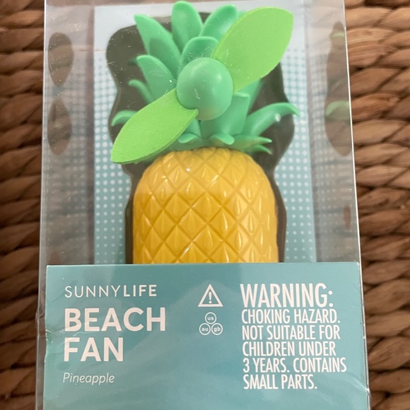 SUNNYLIFE AUSTRALIA New PINEAPPLE BEACH FAN - Picture 4 of 7